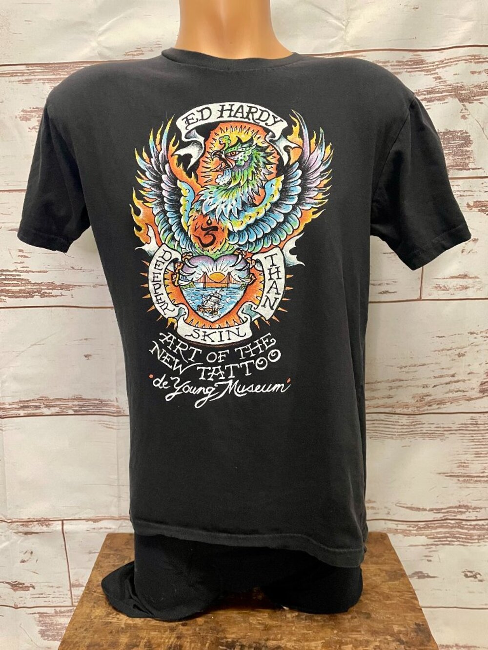 Ed Hardy Art of the New Tattoo De Young Museum Tee